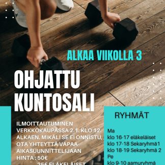 Ohjattu kuntosali eläkeläiset (100002)